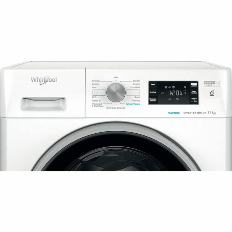 Whirlpool Lavatrice 11 Kg Classe A-20% 1400 giri Inverter Vapore - FFB 1148 BSV IT - immagine 6