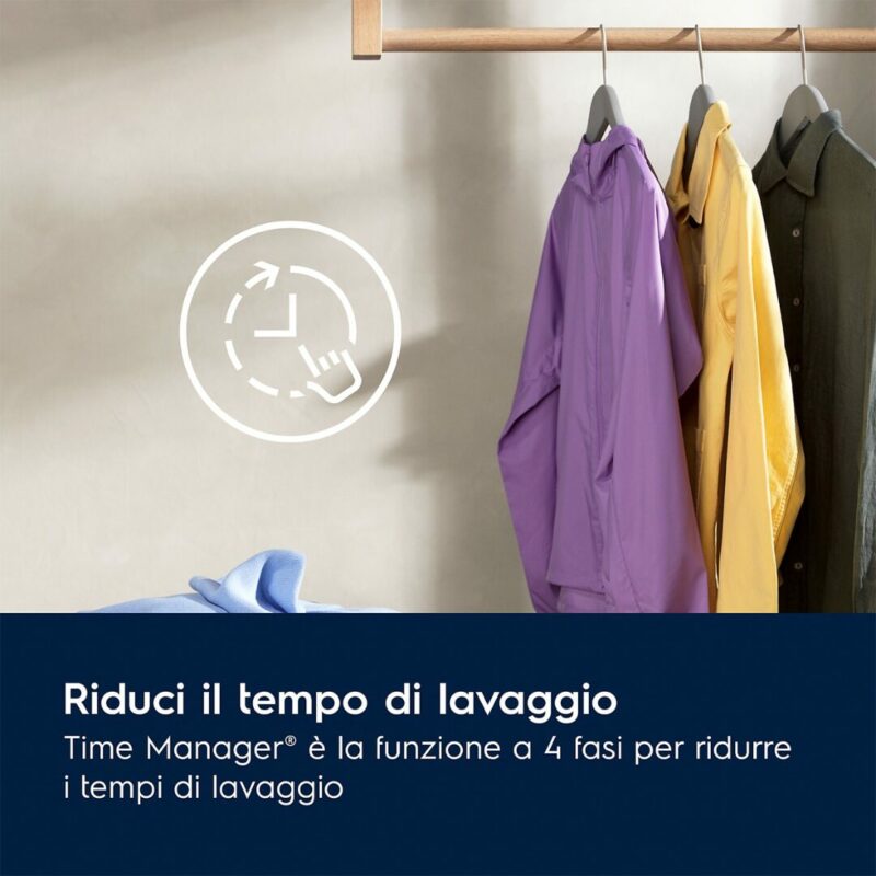 Electrolux Lavatrice 8 Kg Classe A Centrifuga 1351 giri Inverter Funzione Vapore Serie 600 SensiCare - EW6F28G - immagine 5
