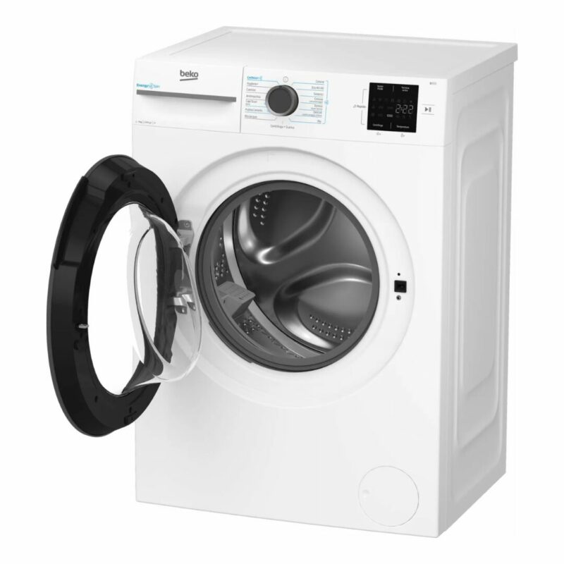 Beko Lavatrice 7 Kg Classe A Profondità 50 cm Centrifuga 1200 giri Inverter Vapore EnergySpin colore Bianco - BMWU3721A - immagine 8