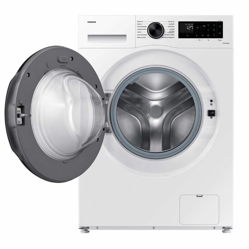 Samsung Lavatrice Slim 9 Kg Classe A-10% Profondità 48 cm Centrifuga 1400 giri Vapore Wi-Fi colore Bianco - WW90DG5G34AEET - immagine 3