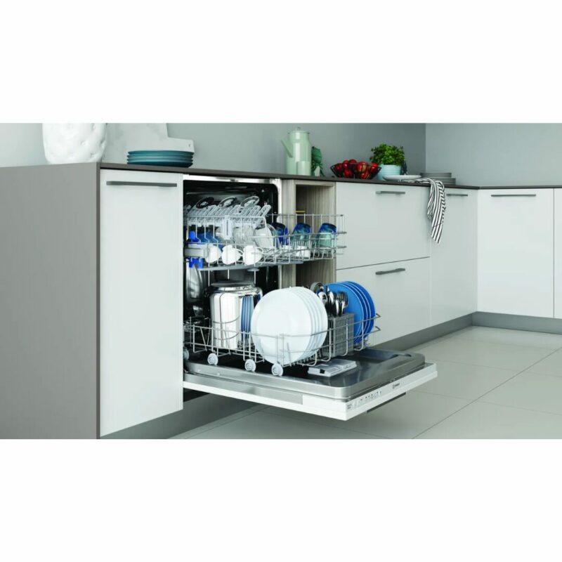 Indesit Lavastoviglie da Incasso 14 Coperti Incassata a Scomparsa Totale 60 cm Push&Go - IN2IE14CNP80 - immagine 7