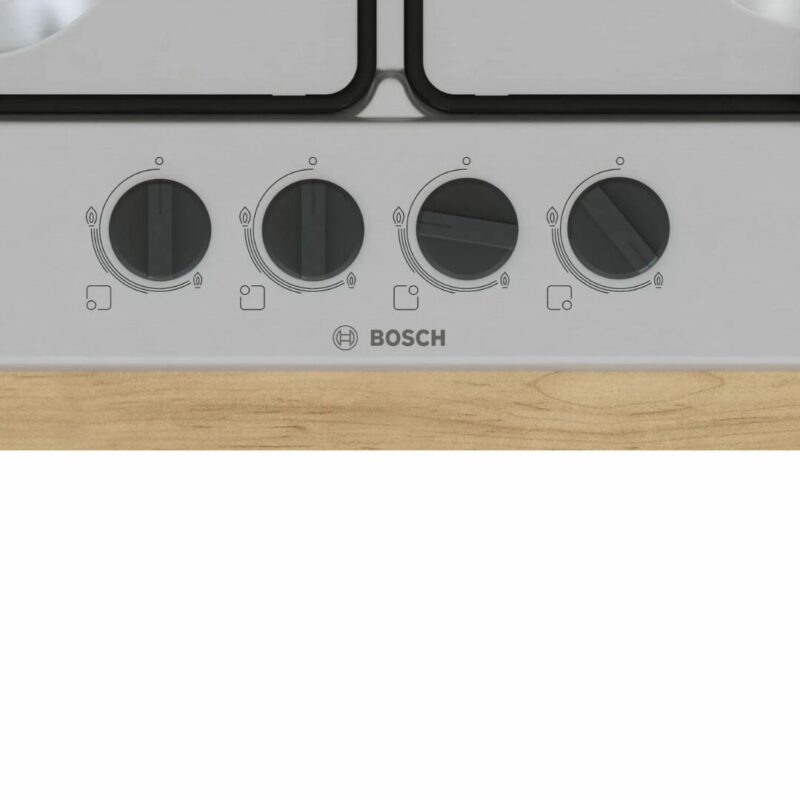 Bosch Piano Cottura 4 Fuochi a Gas Larghezza 60 cm in Acciaio Inox colore Inox - PGP6B5K85 Serie 4 - immagine 4