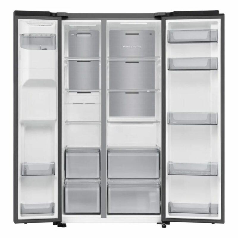 Samsung Frigorifero Americano Side by Side Capacità 640 Litri No Frost colore Antracite - RS70F64KEFEF - immagine 5