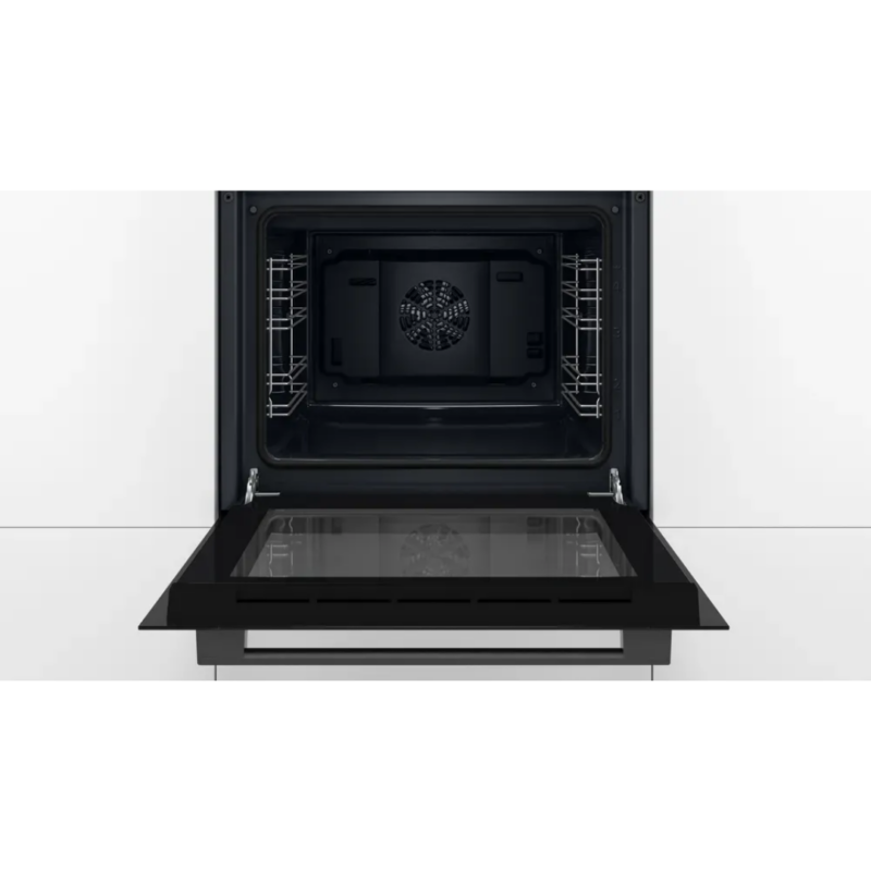 Bosch Forno Elettrico da Incasso Ventilato Multifunzione con Grill 66 Litri 60 cm Classe A colore Nero - HBF011BA2 Serie 2 - immagine 3