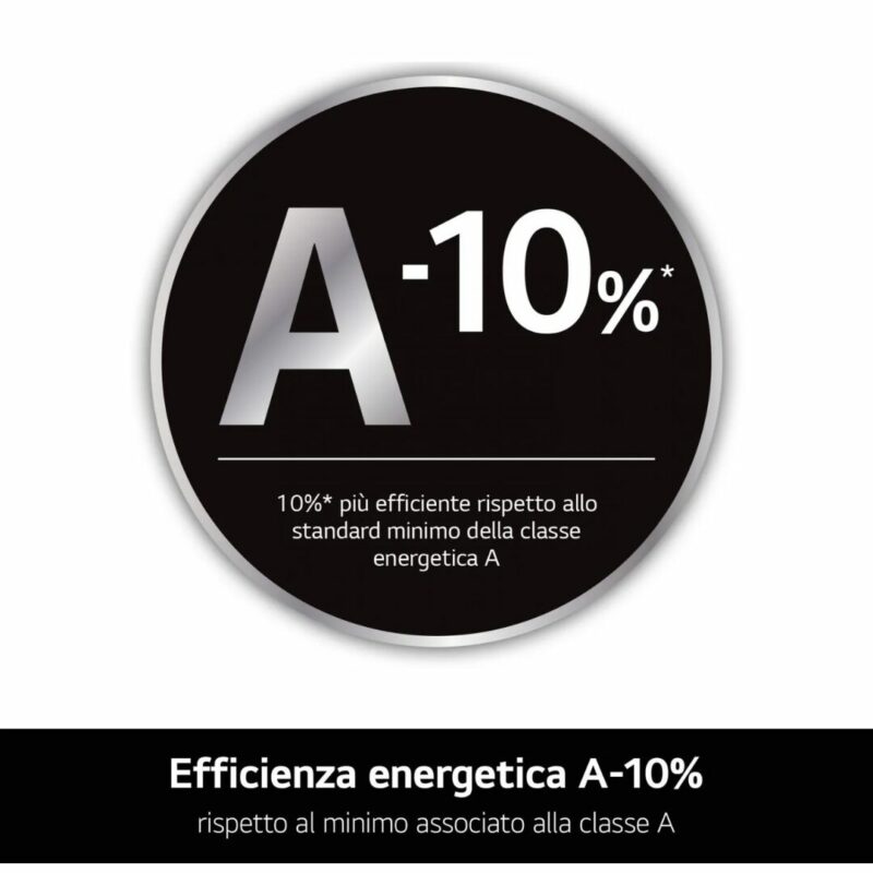 Lg Lavatrice Slim 9 Kg Classe A Centrifuga 1200 giri Profondità 48 cm Inverter Funzione Vapore Wi-Fi Serie R7 - F2R7S09TSWC - immagine 2
