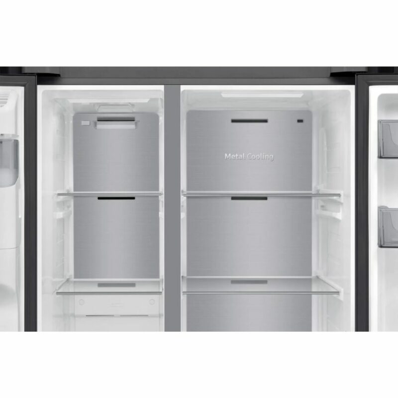 Samsung Frigorifero Americano Side by Side Capacità 640 Litri No Frost colore Antracite - RS70F64KEFEF - immagine 3