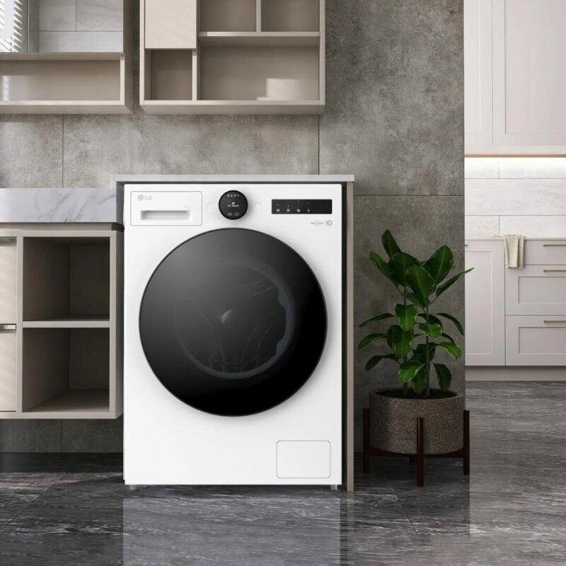 Lg Lavatrice 11 Kg Classe A-40% Centrifuga 1400 giri Profondità 56,5 cm Inverter Funzione Vapore AI DD Serie X7 - F4X7011TWB - immagine 11