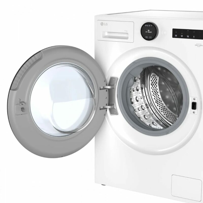 Lg Lavatrice 11 Kg Classe A-40% Centrifuga 1400 giri Profondità 56,5 cm Inverter Funzione Vapore AI DD Serie X7 - F4X7011TWB - immagine 9
