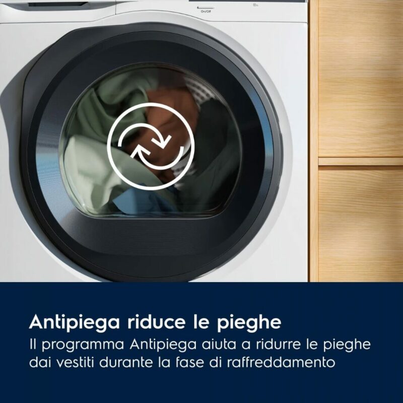 Electrolux Asciugatrice 9 Kg con Pompa di Calore Inverter colore Bianco - EW6HBG19G GentleCare 600 - immagine 6