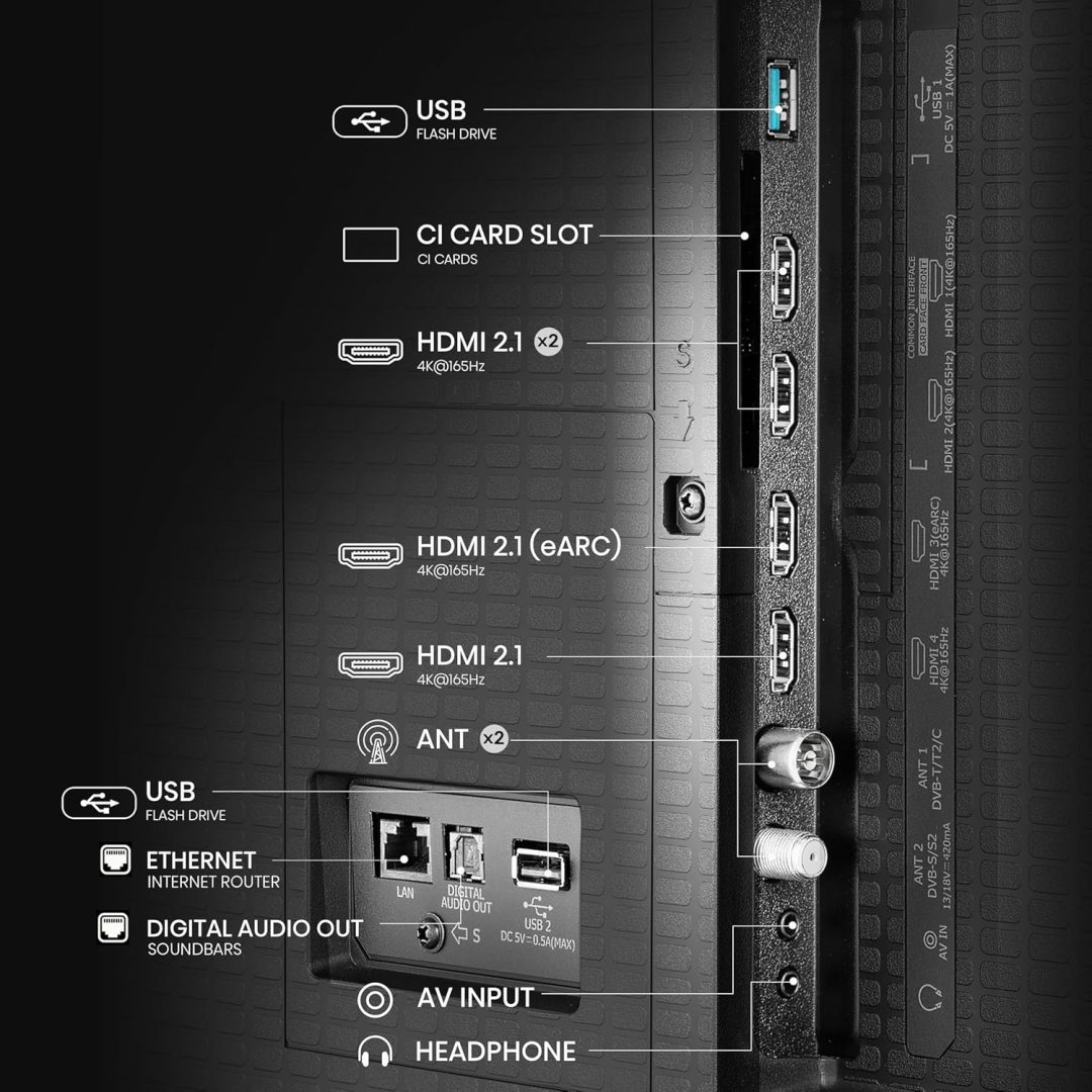 Hisense 100U7Q 2,54 m (100") 4K Ultra HD Smart TV Wi-Fi Nero - immagine 7