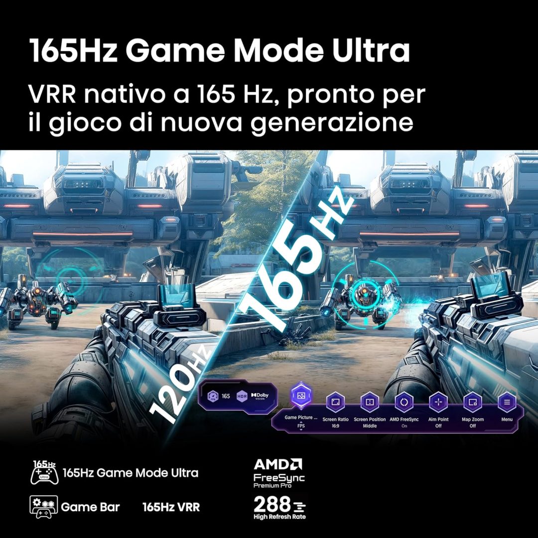 Hisense 100U7Q 2,54 m (100") 4K Ultra HD Smart TV Wi-Fi Nero - immagine 14