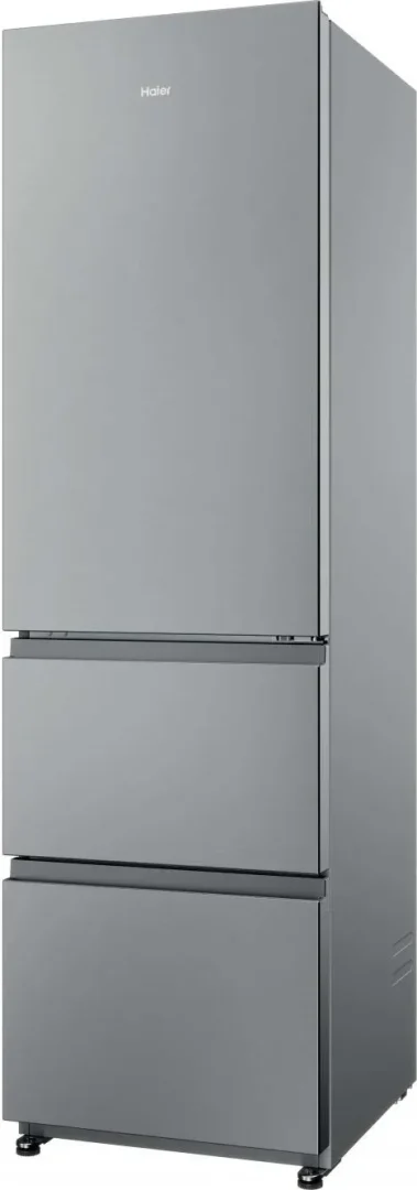Frigorifero Haier Combinato 3 Porte Capacità 303 Litri Classe energetica E Raffreddamento No Frost colore Acciaio Inox - HTR3518ENMX 3D 55 Serie 3 - immagine 7