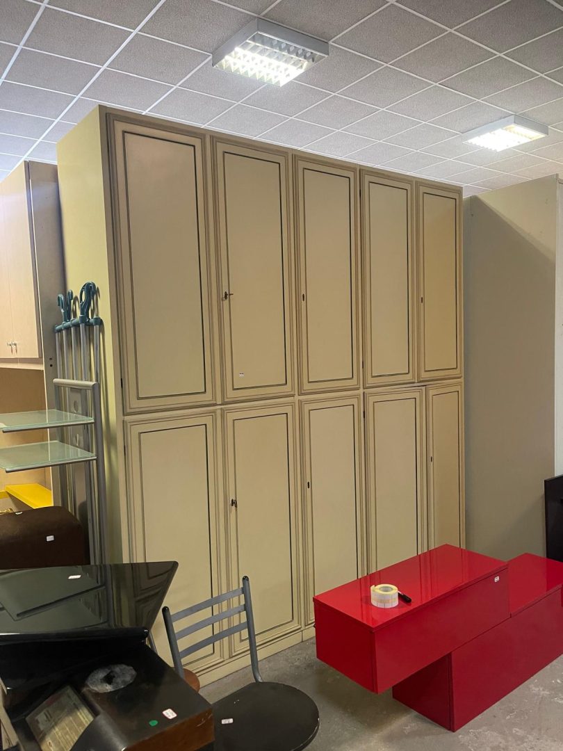 Armadio 5 ante in legno usato S 4029