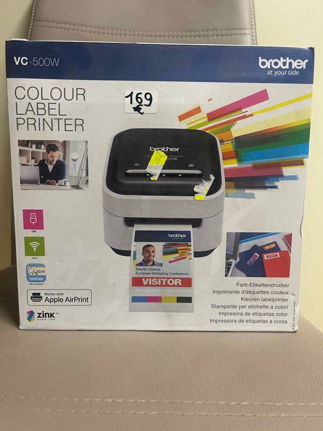 Stampante di etichette a colori con wifi Vc-500W S 4224