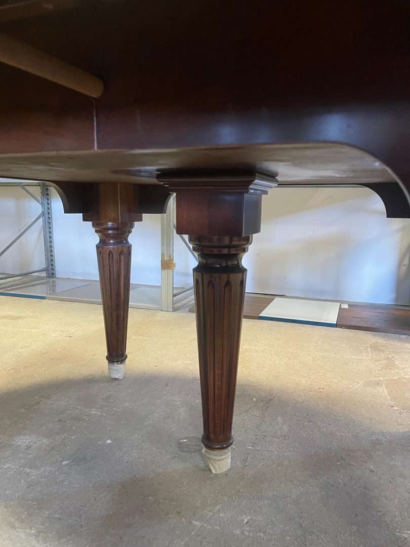 Tavolo in legno massiccio allungabile con 5 gambe apertura a manopola C 125 - immagine 5