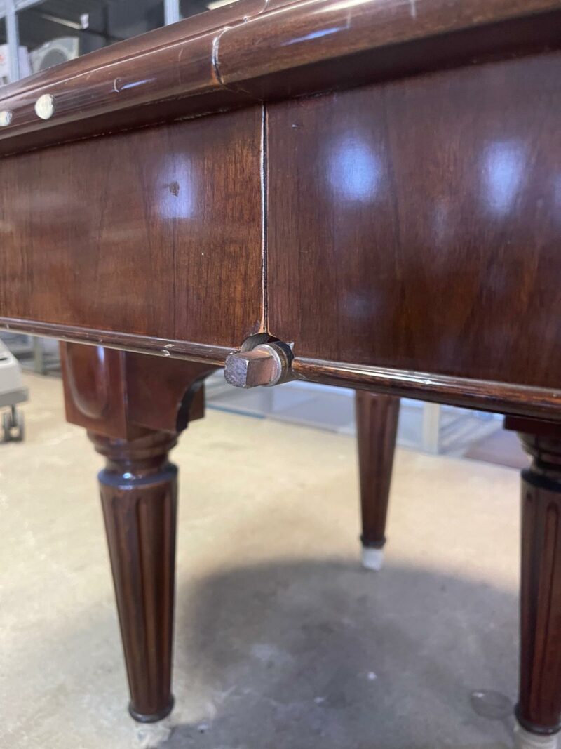 Tavolo in legno massiccio allungabile con 5 gambe apertura a manopola C 125 - immagine 4