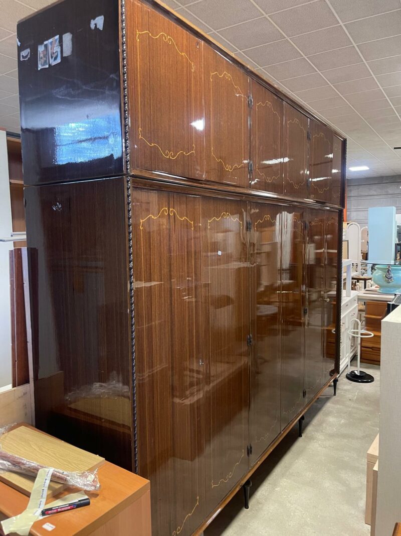 Armadio a 6 ante in legno usato S 4305 - immagine 2