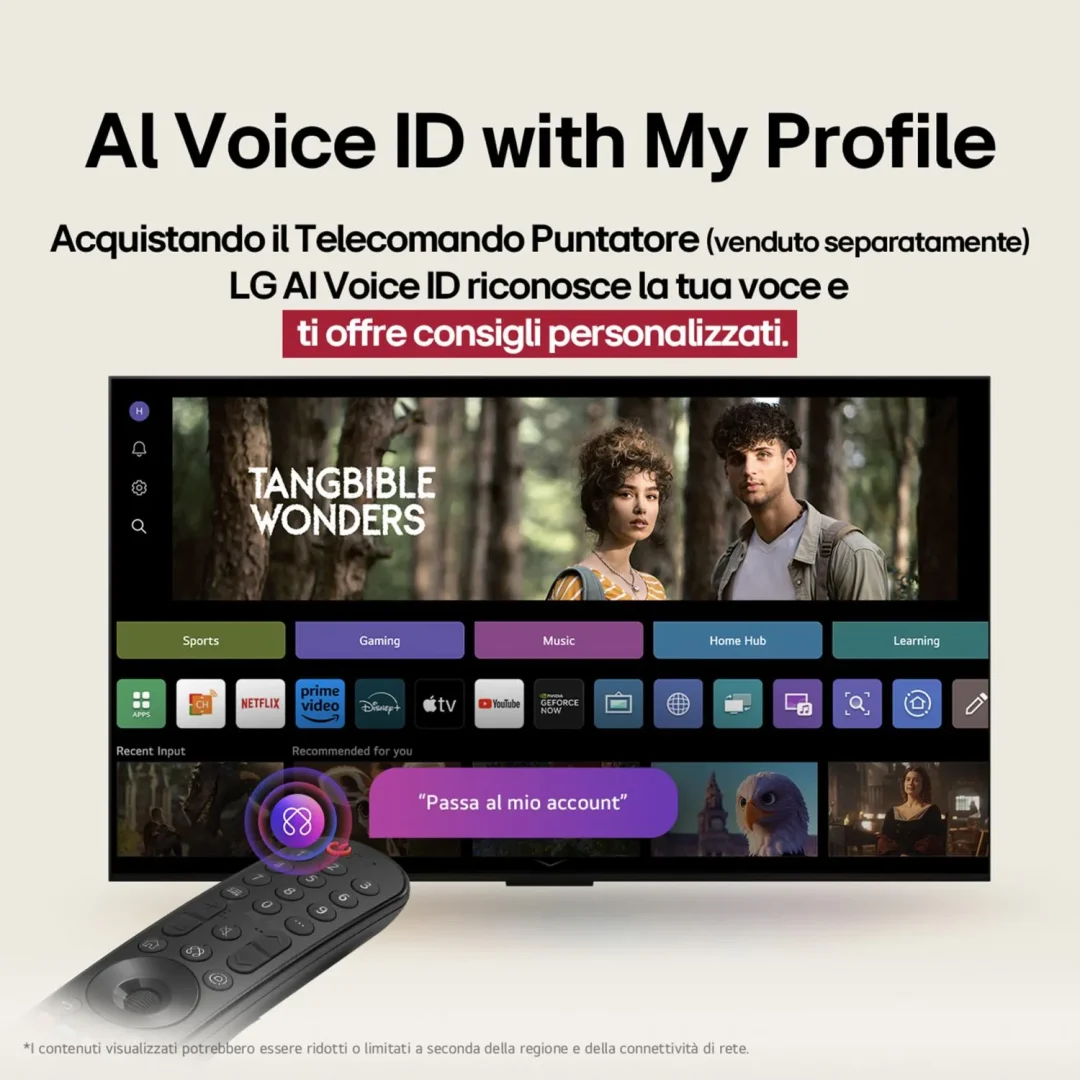 Lg Smart TV 43 Pollici 4K Ultra HD Display LED Sistema WebOS Processore a7 Gen8 Classe G colore Nero - 43UA75006LA.API - immagine 5