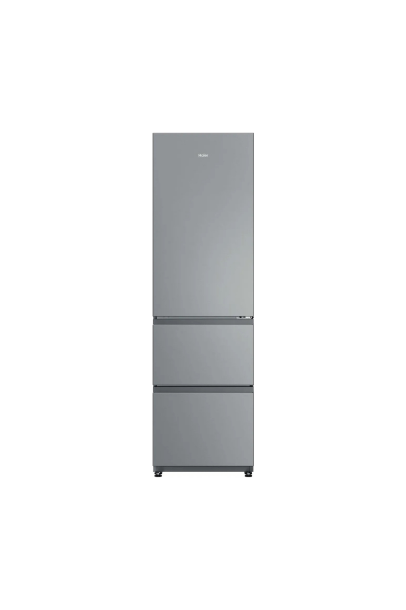 Frigorifero Haier Combinato 3 Porte Capacità 303 Litri Classe energetica E Raffreddamento No Frost colore Acciaio Inox - HTR3518ENMX 3D 55 Serie 3