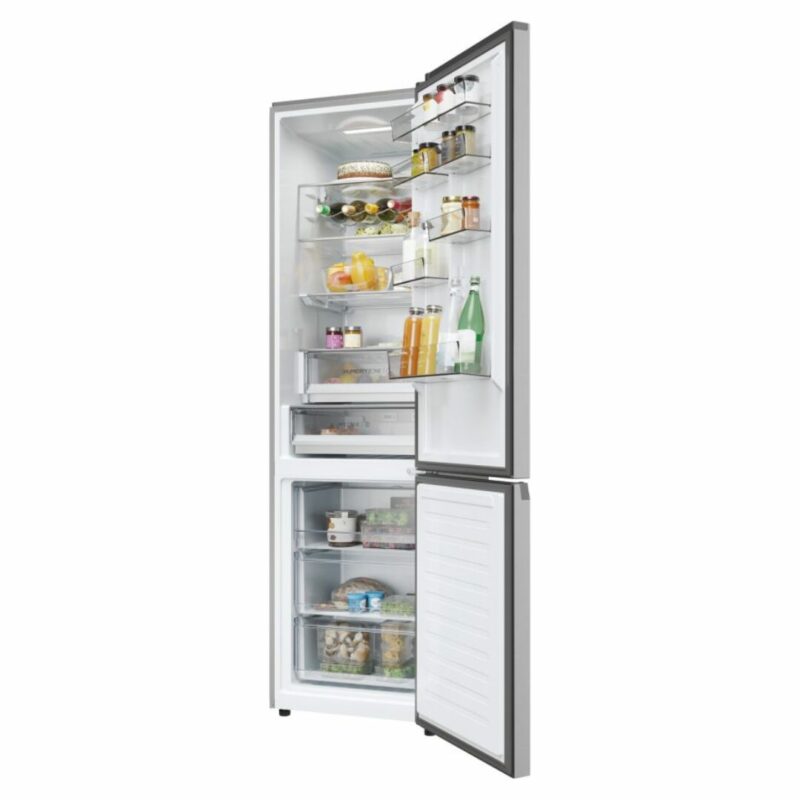 Haier Frigorifero Combinato Capacità 406 Litri Classe energetica D Raffreddamento No Frost colore Inox - HDPW5620DNPK - immagine 9