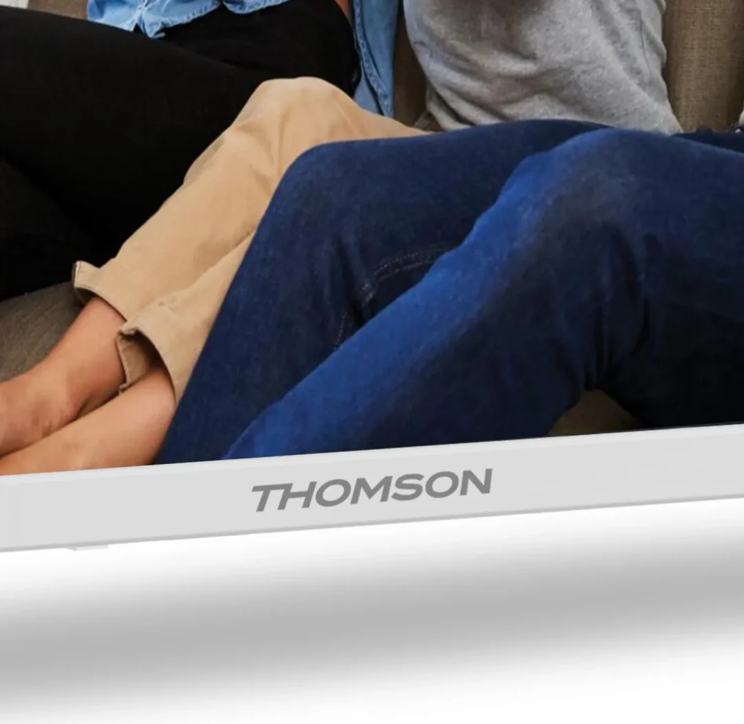 Thomson Smart TV 55 Pollici 4K Ultra HD Display LED Sistema Google TV Dolby Audio Classe E colore Bianco - 55UG4S14W - immagine 5