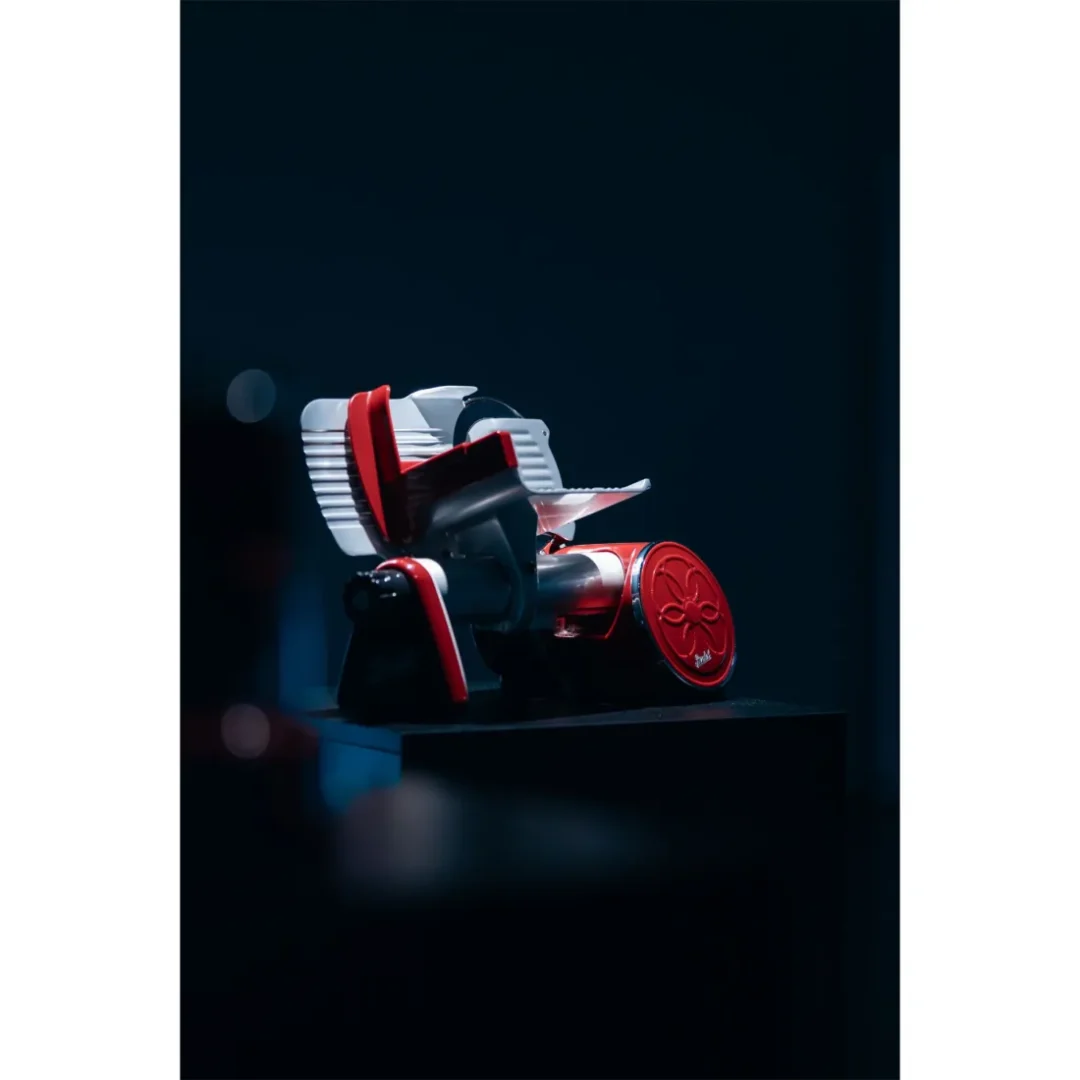 Affettatrice Berkel Rossa Lama 17 cm Icon Linedesign Retro – Modello ICONLINERE - immagine 6