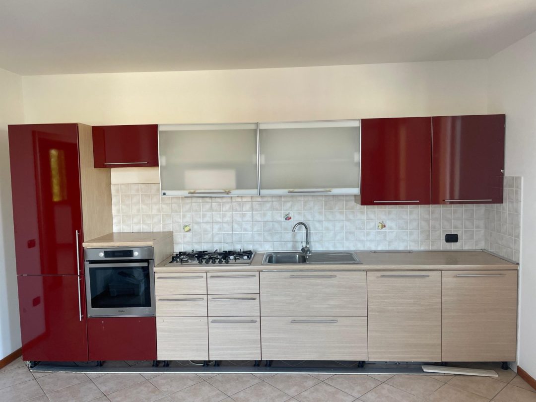 Cucina completa di lavello , piano cottura , cappa , lavastoviglie , frigo s 4397 - immagine 2