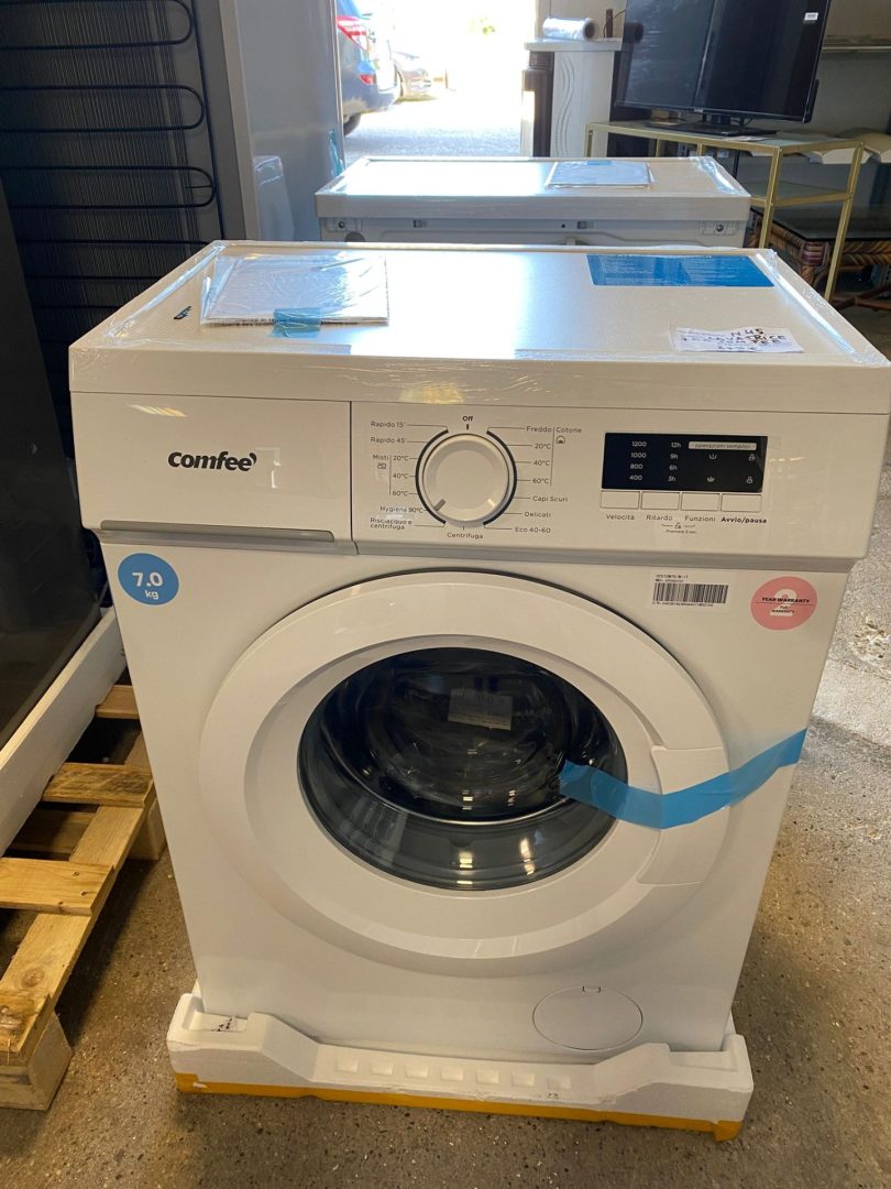 Lavatrice 7 kg Comfee + Cosegna e smaltimento dell'usata
