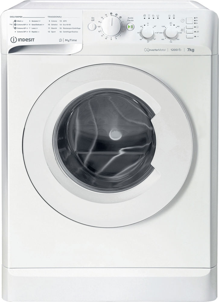 MTWC71296WIT - INDESIT - LAVATRICE CF 7KG 1200G A INV