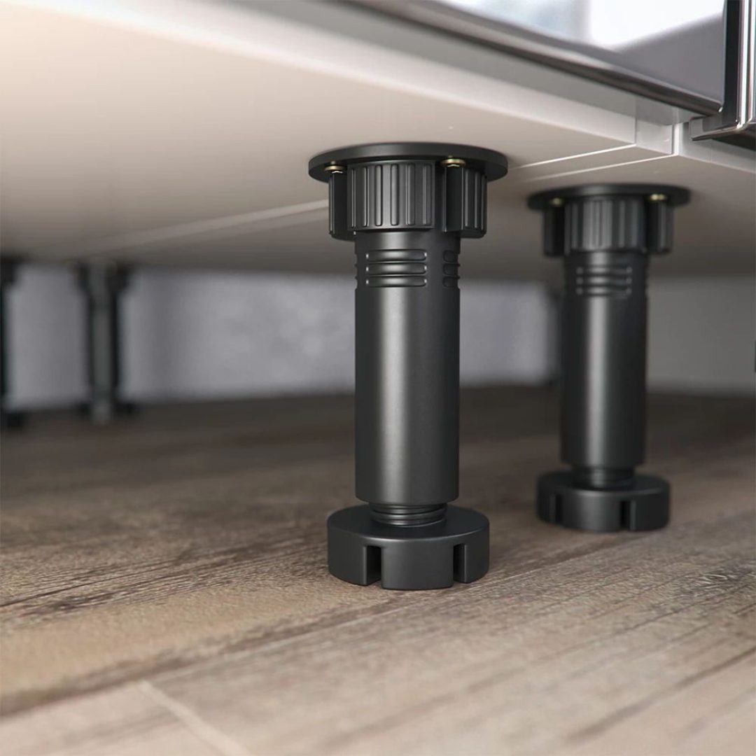 Cucina componibile Optima Antracite/Bianco 270 cm con forno piano cottura e cappa – SERVIZI COTFASA - immagine 5