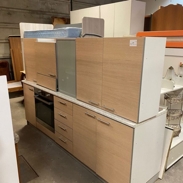 Mobile cucina completa di forno , lavandino e piano cottura cod:398