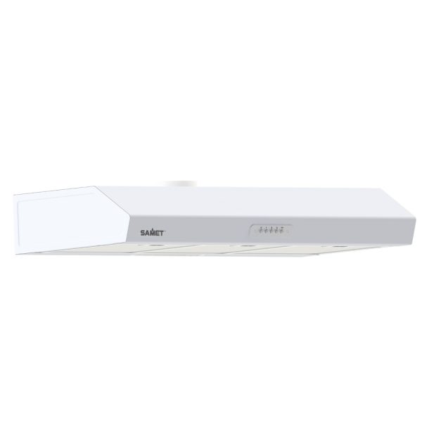 Samet Gruppo cappa sottopensile Tornado 90 luce led potenza aspirante 280 m3/h bianco classe D