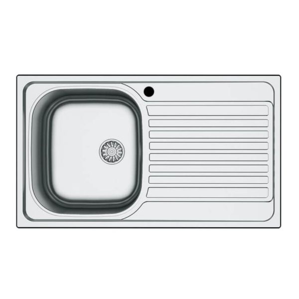 Samet Lavello incasso SA278 86x50 cm destro