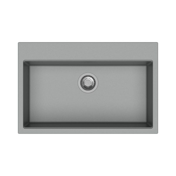 Waltz 78x51 lavello una vasca croma