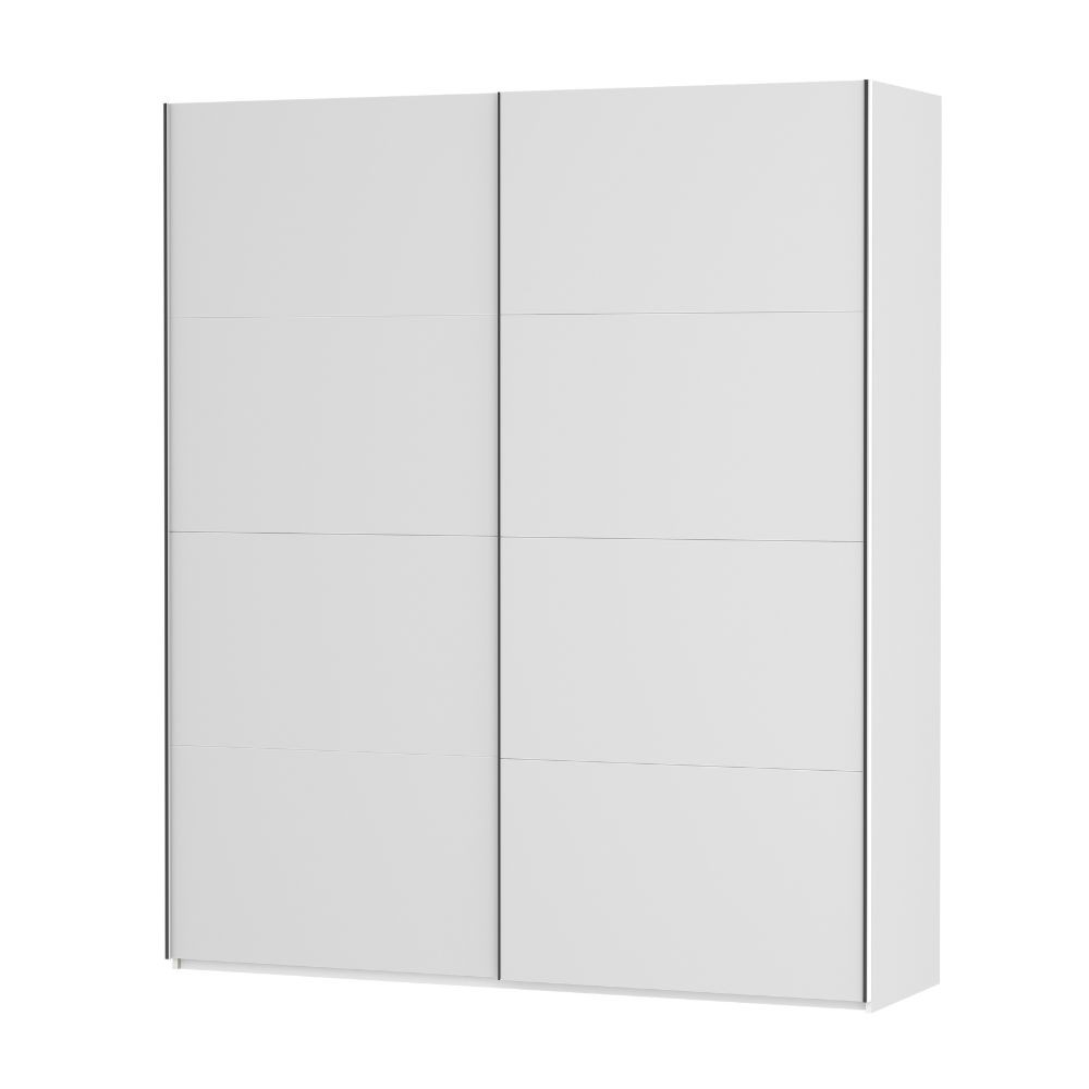 Armadio Afra 2 ante scorrevoli colore bianco - immagine 9