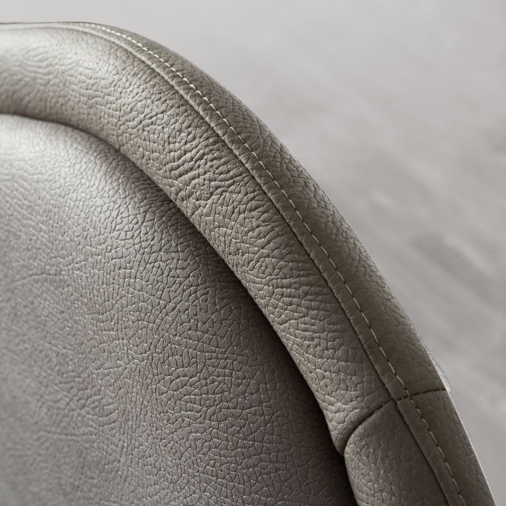 Camera da letto Blegina colore cashmere con armadio 2 ante scorrevoli e letto matrimoniale imbottito - immagine 7