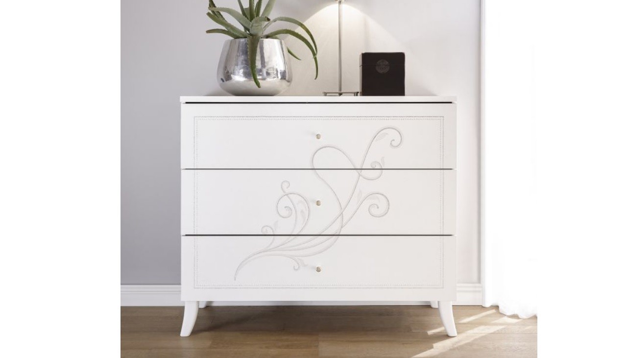 Camera da letto Pamuk bianco opaco - immagine 4