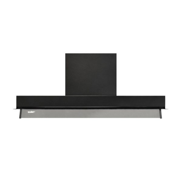 Cappa integrata sottopensile Samet Kripto90 luce led 3 livelli velocità colore nero classe D