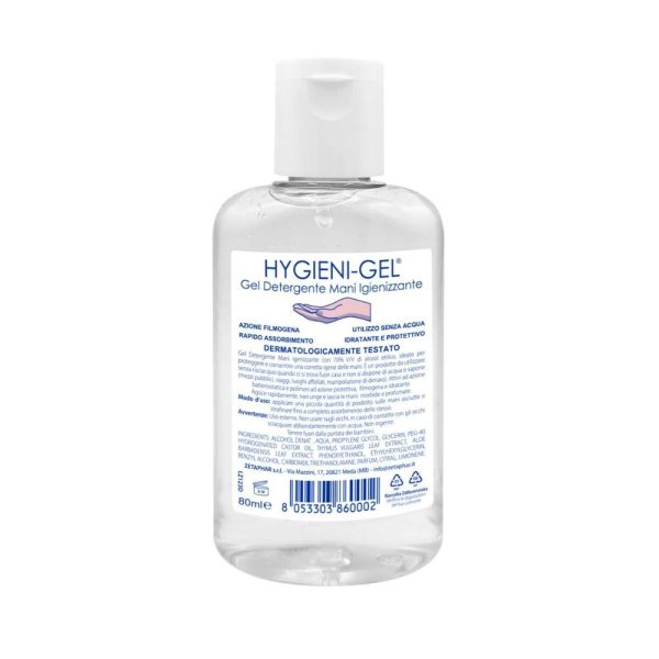 Confezione 12 pezzi gel igienizzante mani Hygieni-Gel 500 ml