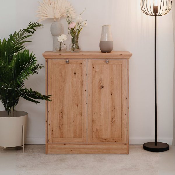 Credenza Timber 01A con 2 ante colore rovere anticato