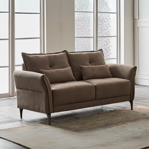 Divano 2 posti Nutmeg in tessuto Mia 103-05 beige