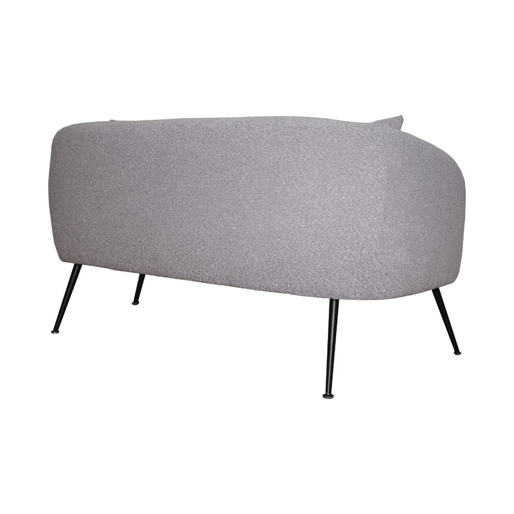 Divano imbottito Nuvia in tessuto Ascort colore taupe - immagine 7