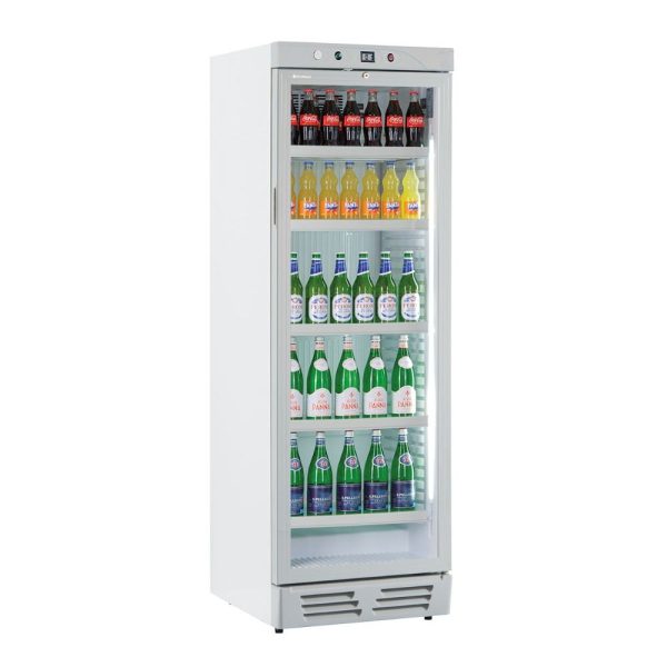 Frigo vetrina bibite EKG390VG statica con agitatore bianco classe E