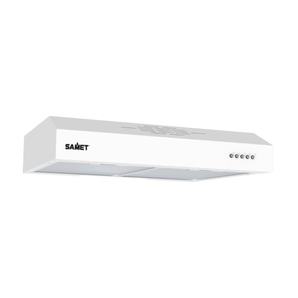 Gruppo cappa Samet sottopensile motore singolo 3 livelli Tornado6025 bianco classe D