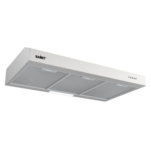 Gruppo cappa sottopensile Tornado9025 motore singolo inox Samet classe D