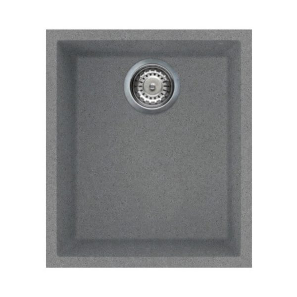 Lavello Smeg VZUM40TT 40x34 cm sottotop 1 vasca titanio