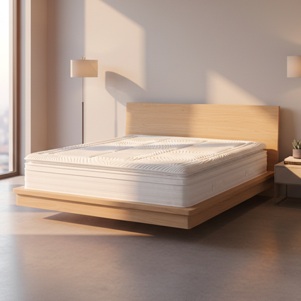 Materasso matrimoniale Dalila due strati di molle 160x190x30 cm.