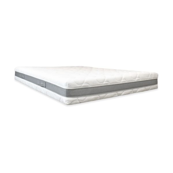 Materasso matrimoniale Supermemory25 con strato in memory foam 160x190x H 23cm. sfoderabile