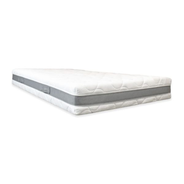 Materasso una piazza e mezza Supermemory25 con strato in memory foam 120x190x H 23cm. sfoderabile