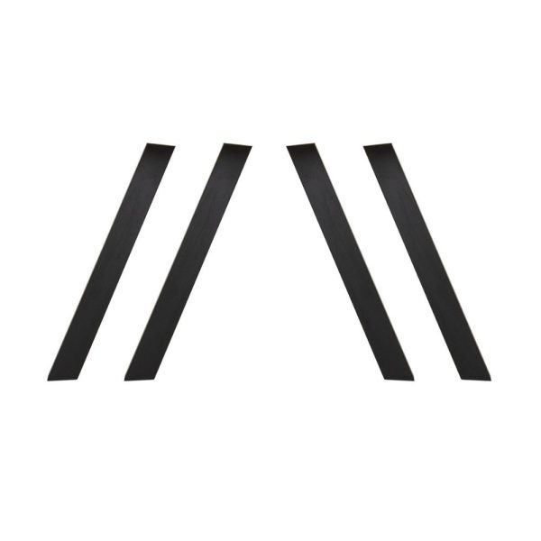 Set piedi per tavolo in antracite H.72 cm.